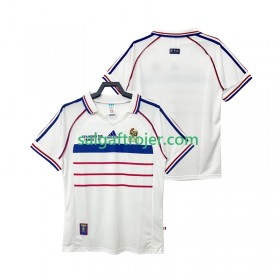 Frankrig Fodboldtrøjer Retro Udebanesæt 1998 Kort ærmer